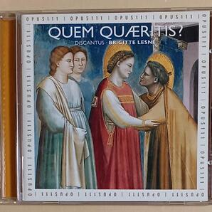 『汝、誰を探したもうのか?(Quem Quaeritis?)』/ブリジット・レーヌ(指揮)
