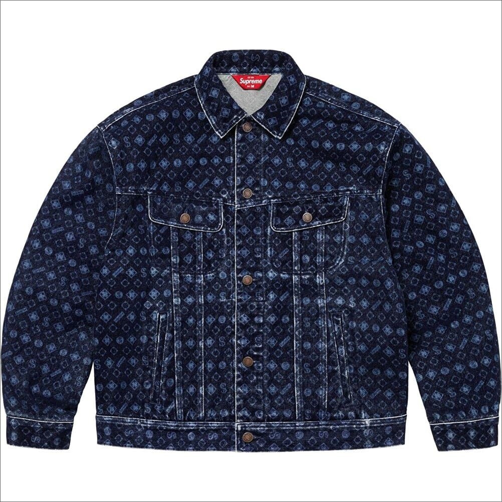 Yahoo!オークション -「supreme denim trucker jacket Yahoo!オークション -「supreme denim trucker jacket
