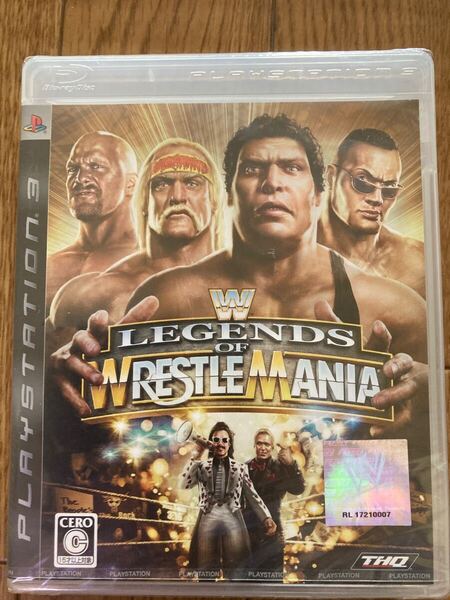 未開封 PS3 WWE レジェンズ・オブ・レッスルマニア
