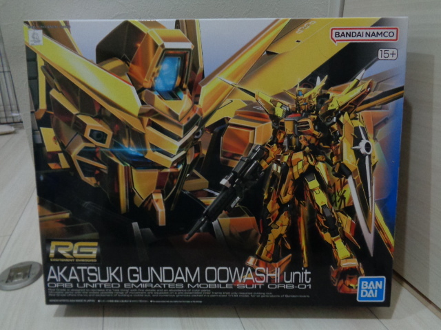 RG 1/144 アカツキガンダム(オオワシ装備) バンダイ 新品未開封