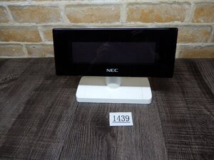 1439☆NEC☆POS レジ用☆客面表示器☆PWPX252W01A☆VFD カスタマDP (白)