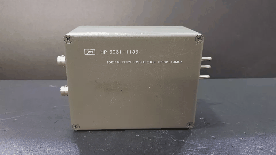 「NBC」「未検査品」HP 5061-1135 150 ohm Return Loss Bridge 10khz - 10mhz