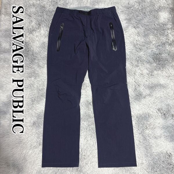 試着程度 SALVAGE PUBLIC Kolepa サルベージパブリック コレパ Skinny Trouser スキニートラウザー パンツ メンズ ゴルフ XL