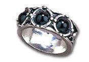 ALCHEMY GOTHIC:Necromancers Sigil Ring Q