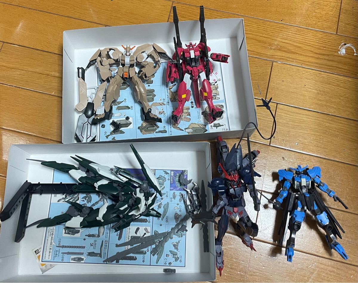 HGUC】ザク2体セット ガンプラ ジャンク 完成品 模型・プラモデル