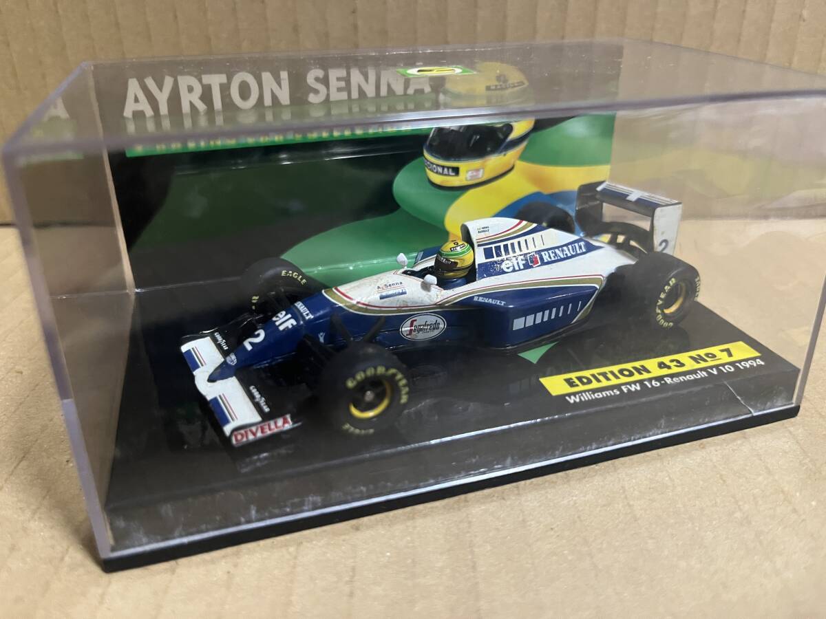 PMA 1/43 Williams FW16 Renault V10 A.SENNA Collection No.7
