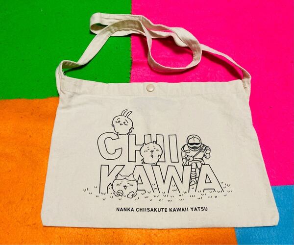 【完売品】ちいかわ×Talking Heads サコッシュ ハチワレ/うさぎ/鎧さん/トーキングヘッズ /ポシェット/ショルダーバッグ/横かけ/ナガノ
