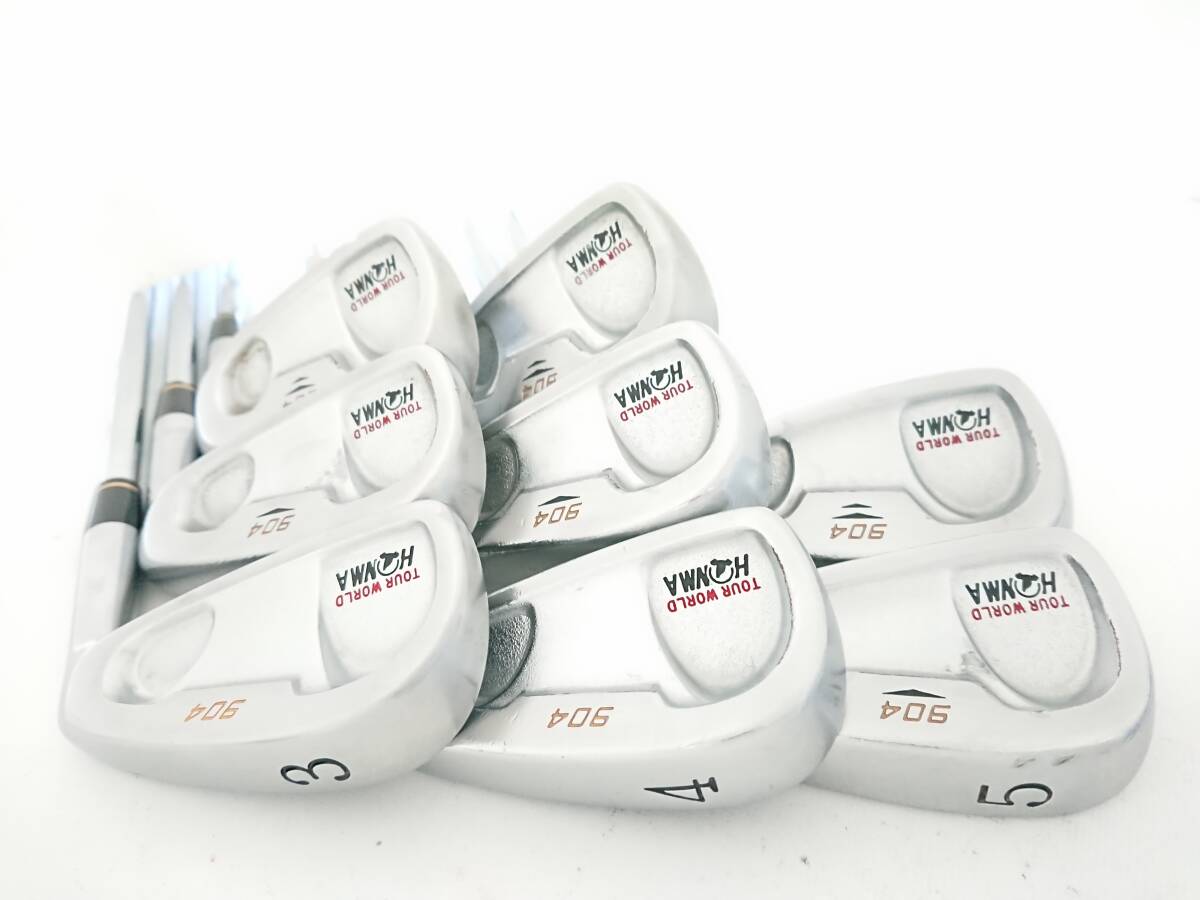  Honma Golf ** высший класс . металлический кованый TOUR WORLD 904 FORGED S200 очень редкий!!!** роскошный 8 шт. комплект!!!