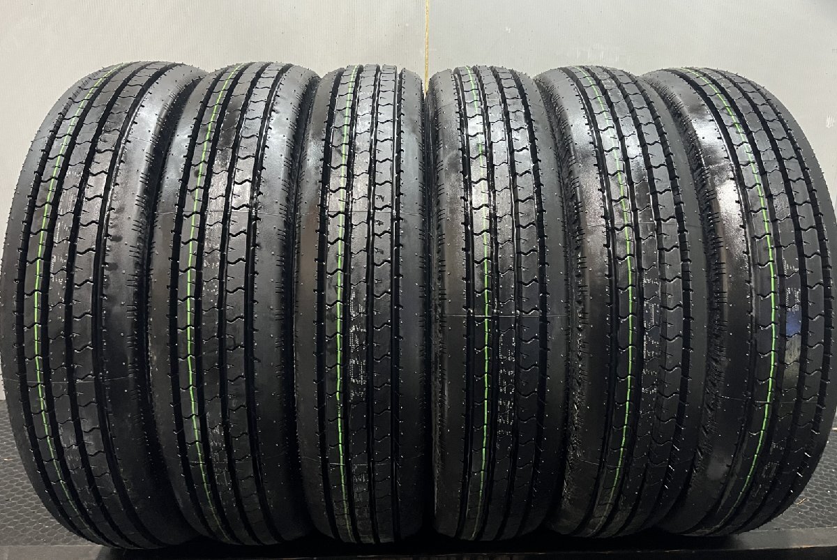 【新品】DUNLOP SPLT33K 195/85R16 114/112L LT 16インチ ライトトラック用 夏タイヤ 6本 22年製 キャンター エルフ アトラス等 (MTF910)