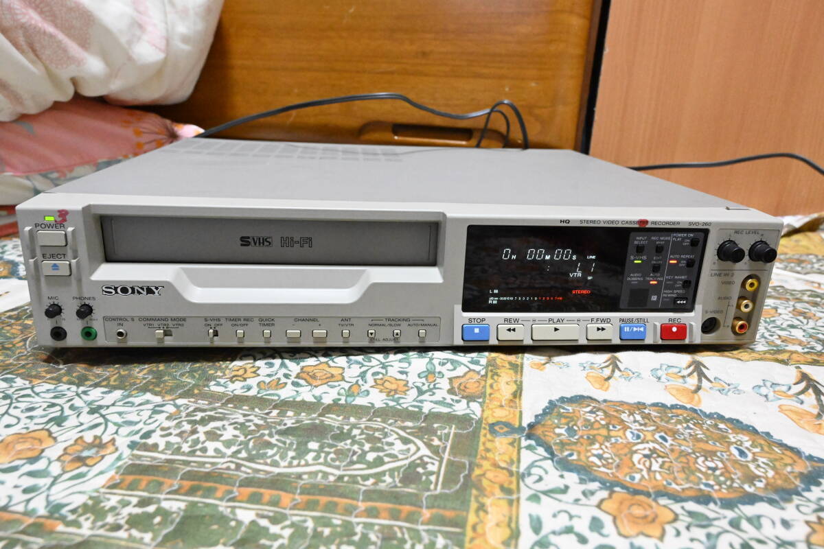 Yahoo!オークション -「sony svo」(S-VHSビデオデッキ) (ビデオ Yahoo!オークション -「sony svo」(S-VHSビデオデッキ) (ビデオ