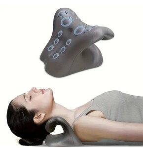 【 新品 】【最安値】【首・肩・腰】 セルフ整体ネックピロー 気持ち良い 指圧マッサージ枕 ( 自重指圧効果 ) 最終価格