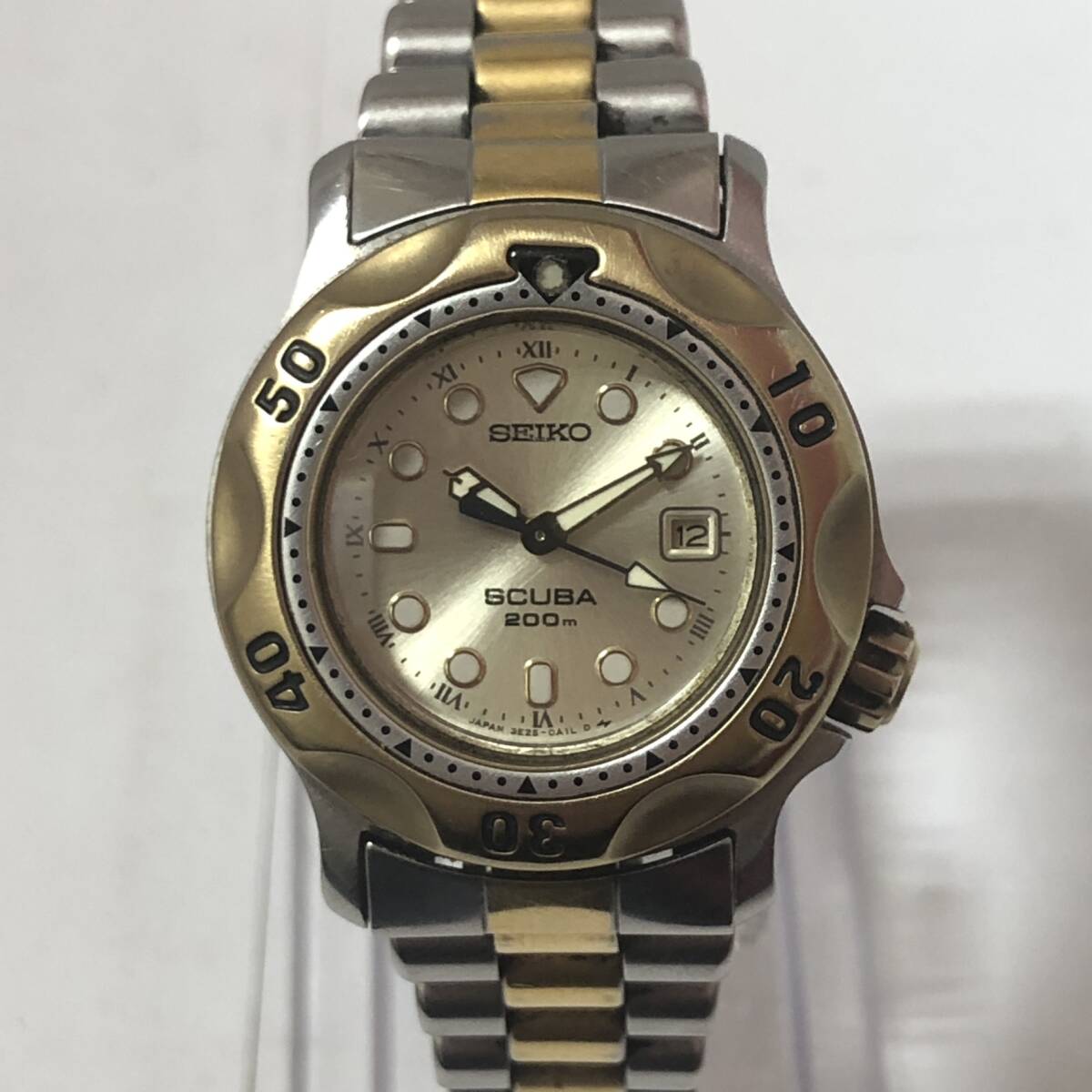 SEIKO SCUBA セイコー スキューバ 200m 3E25-0A60 レディース