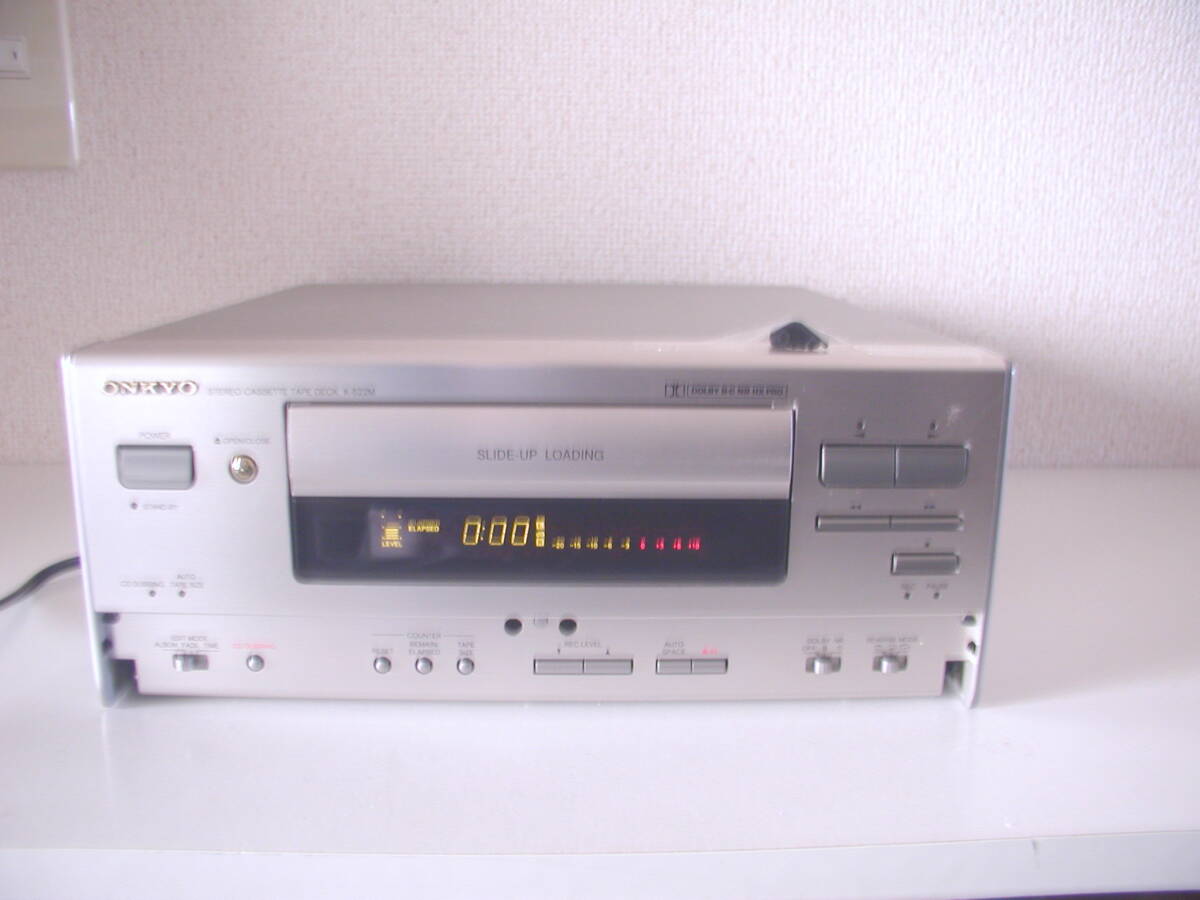Yahoo!オークション -「onkyo k-522」(カセットデッキ Yahoo!オークション -「onkyo k-522」(カセットデッキ