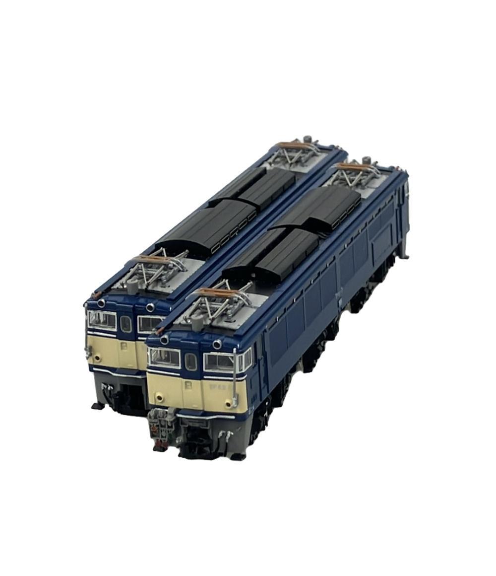 良好 TOMIX 92125 碓氷峠 JR EF63形 電気機関車 2次形 青色 2両