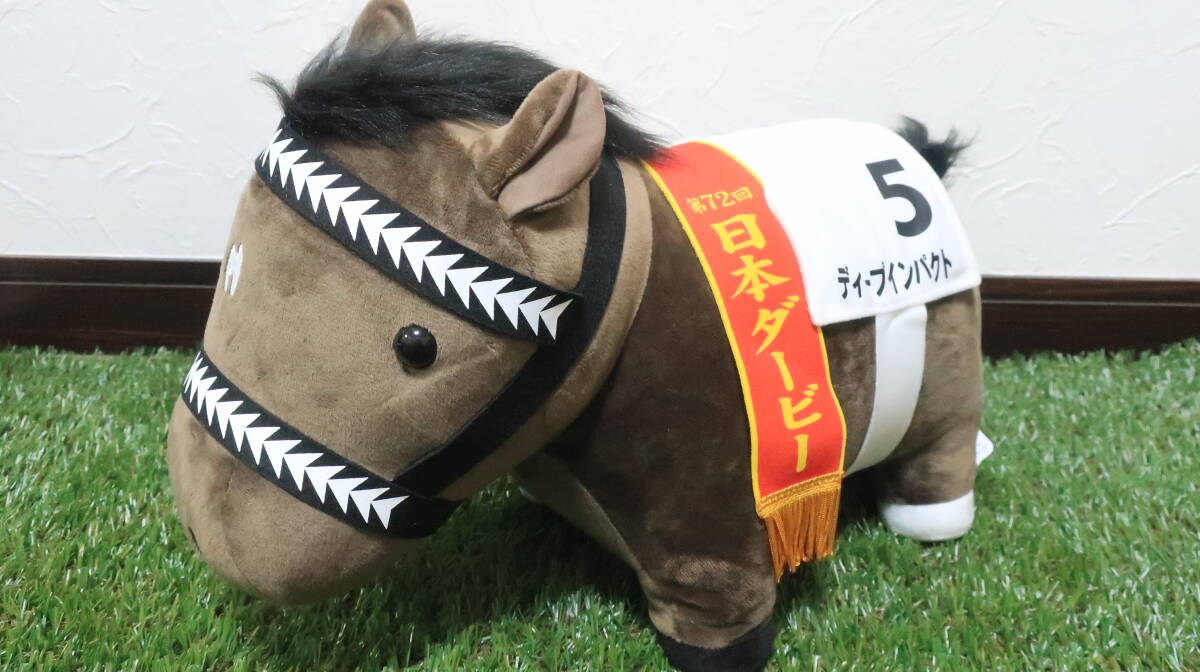 Yahoo!オークション -「ディープインパクトぬいぐるみ」(競馬 Yahoo!オークション -「ディープインパクトぬいぐるみ」(競馬