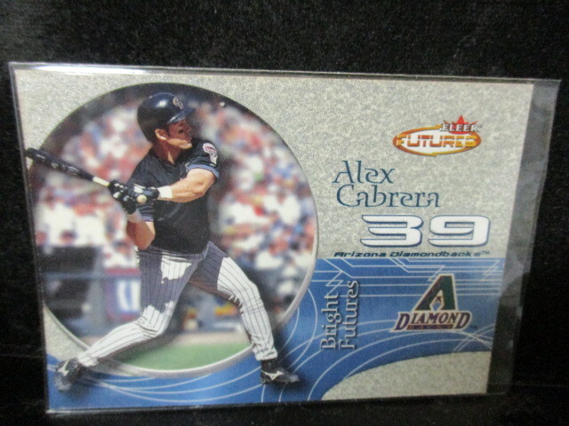 2000 FLEER 書く アレックス・カブレラ ALEX CABRERA