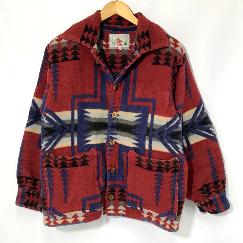 90s TOMMY HILFIGER Fleece Lined Nylon Mountain Parka エンジ