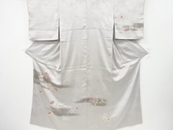 ys7220491; 宗sou 薔薇模様刺繍訪問着【リサイクル】【着】仕立て上がり