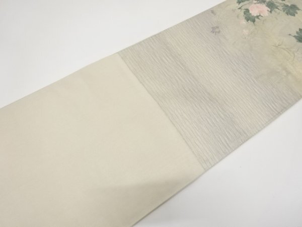 ys7241695; 宗sou 草花模様織り出し袋帯【着】