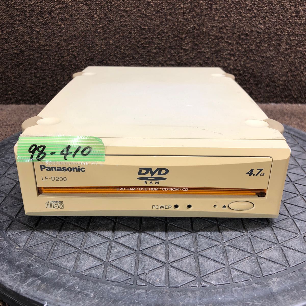 中古希少品：訳あり】外付けDVD-RAMドライブ DVD-B400-P