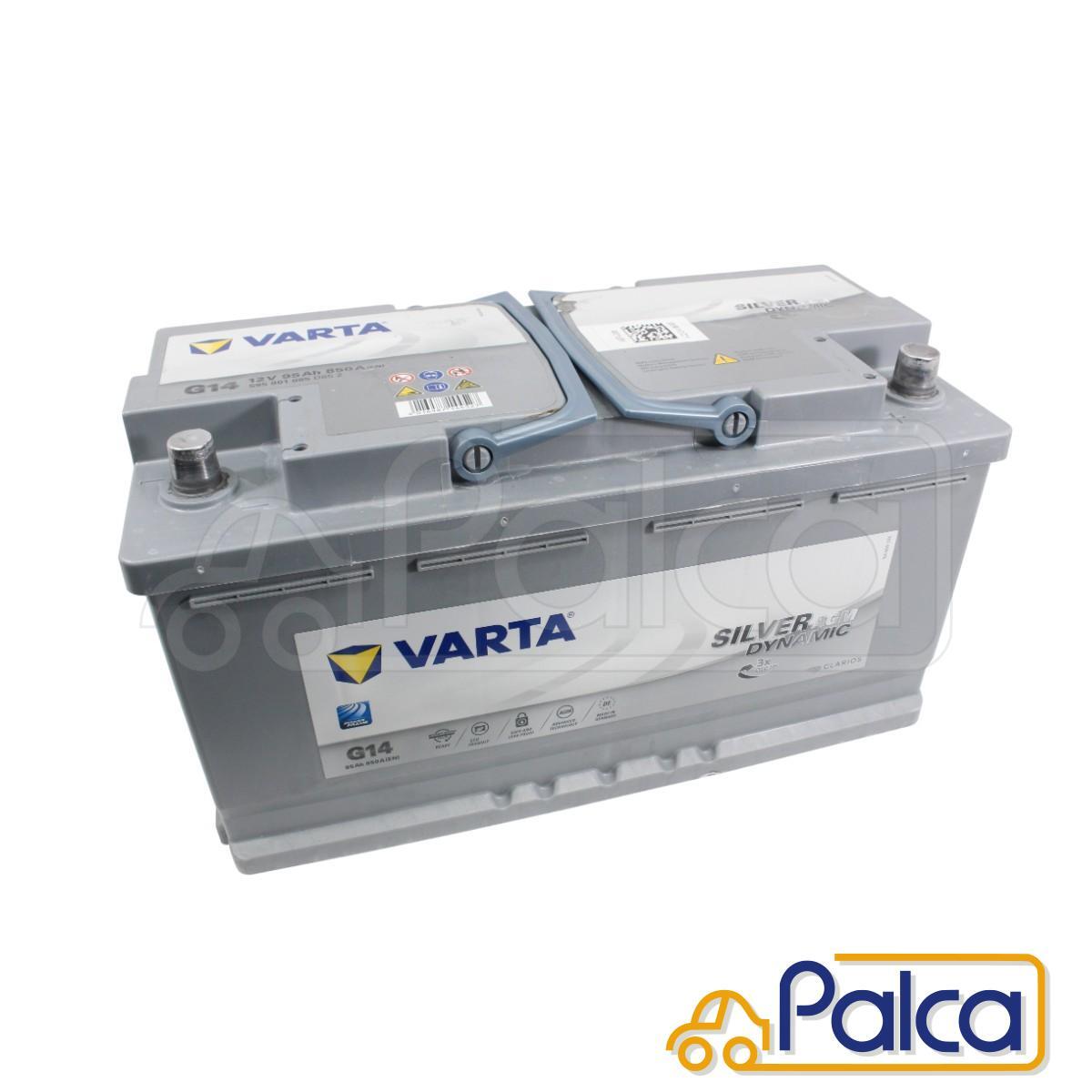 バッテリー 95Ah SILVER Dynamic AGM 595901085 G14 |353mm| ルノー | フェラーリ | ランボルギーニ | マセラティ | VARTA ドイツ製ヨーロッパ規格