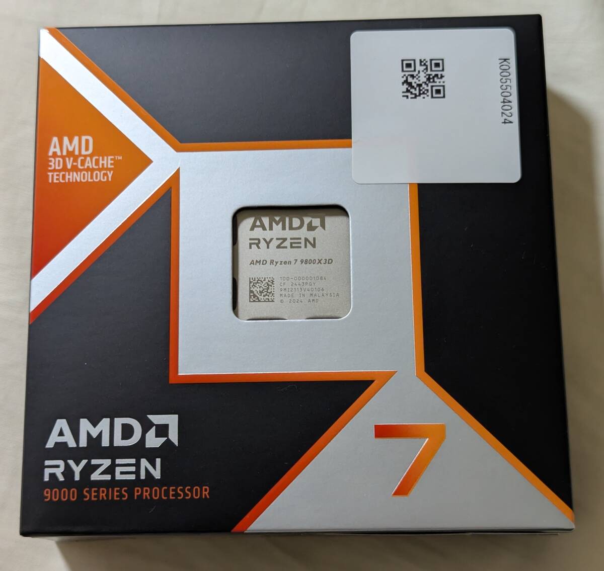 Yahoo!オークション -「amd ryzen 7 9800x3d box」の落札相場