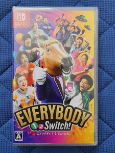 未開封品 ニンテンドースイッチ エブリバディ 1-2-Switch!