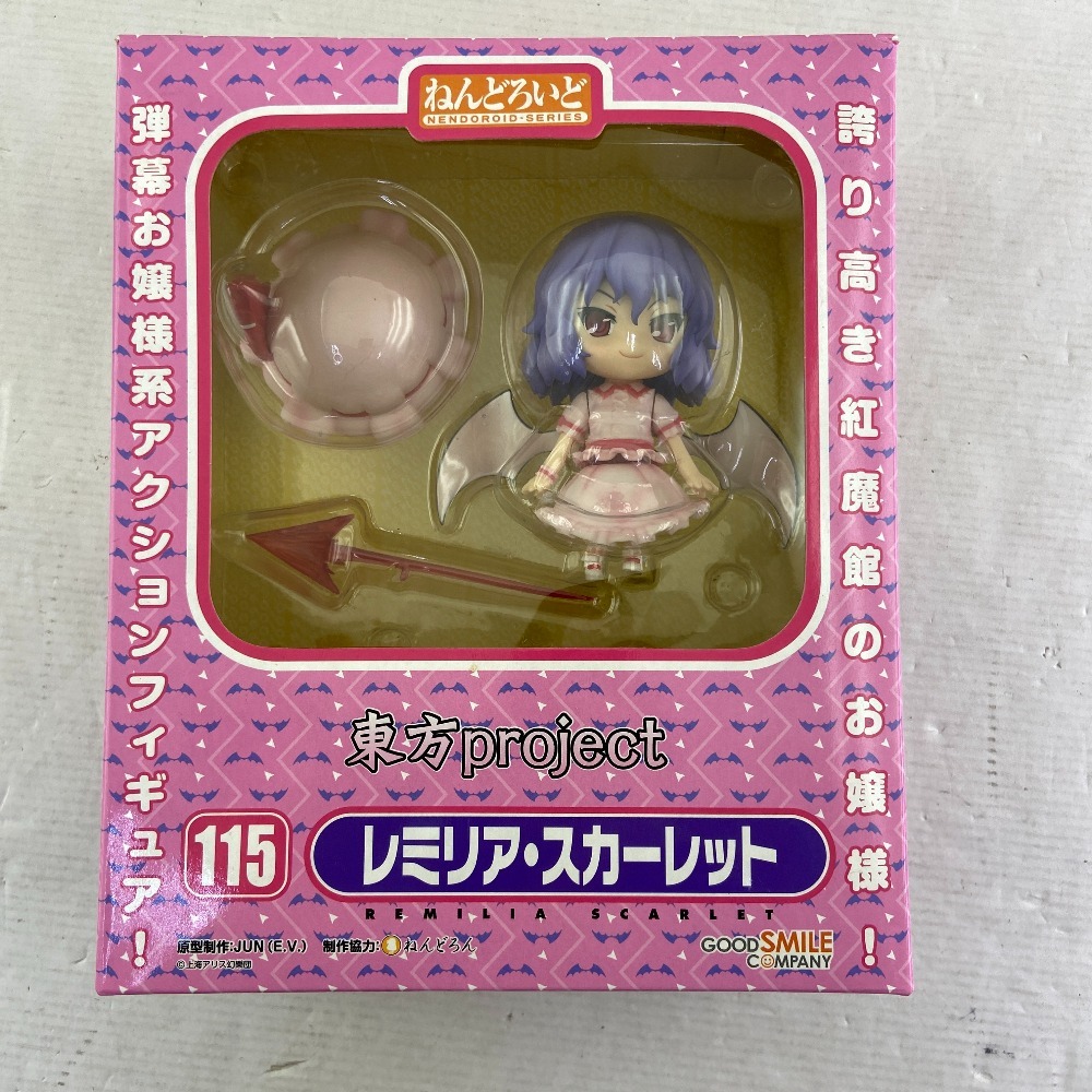 ねんどろいど 115レミリア136フランドール 136箱日焼けあり 欠品