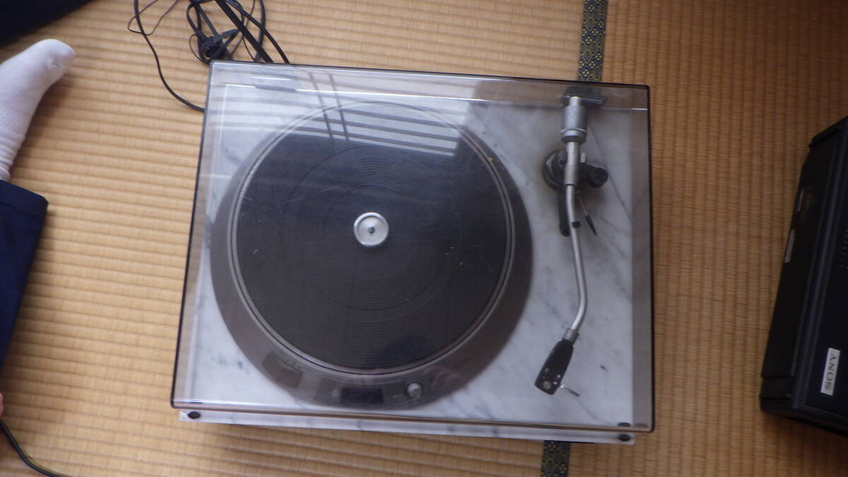SANSUI P-E710 フルオートターンテーブル レコードプレーヤー