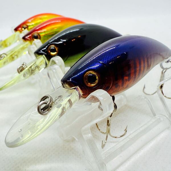 送料無料『スミス ディプシードゥ 4個セット 1-1.8m 3』SMITH DepthyDo クランクベイト クランク