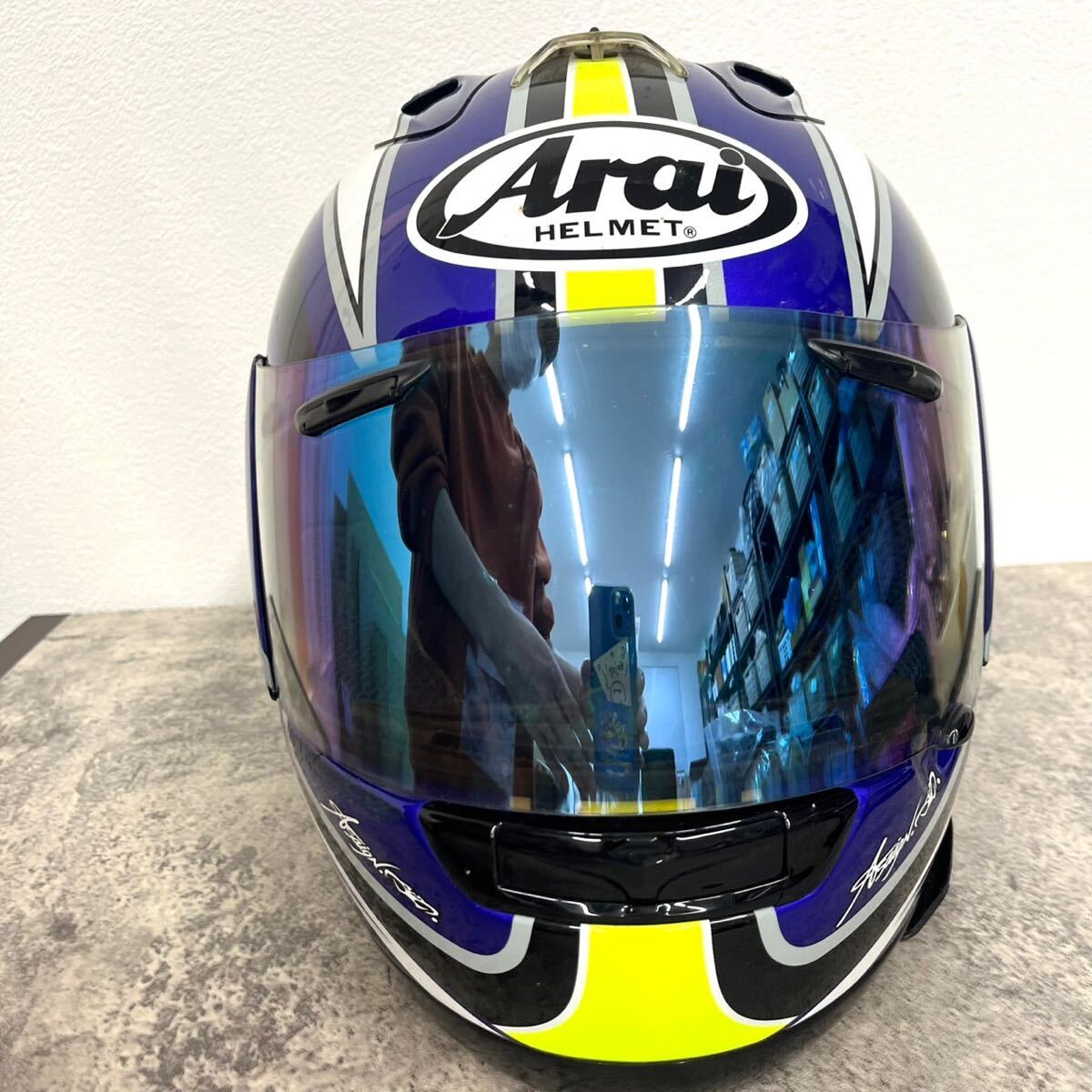 Yahoo!オークション -「アライ ヘルメット rx7 rr4」の落札相場・落札価格