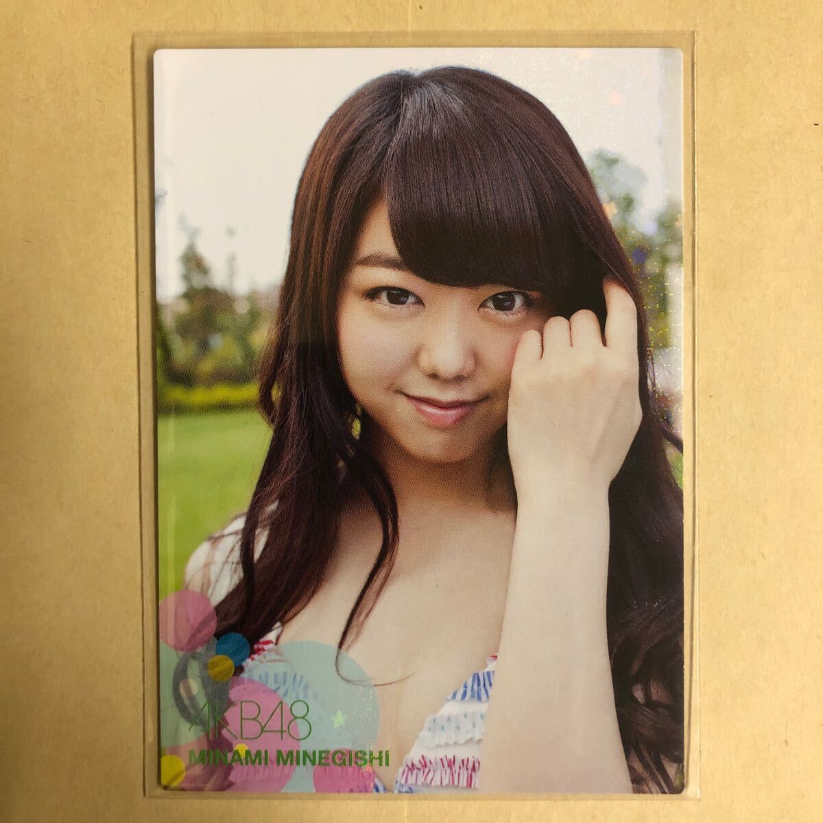 AKB48 峯岸みなみ 直筆サインカード トレーディングコレクション