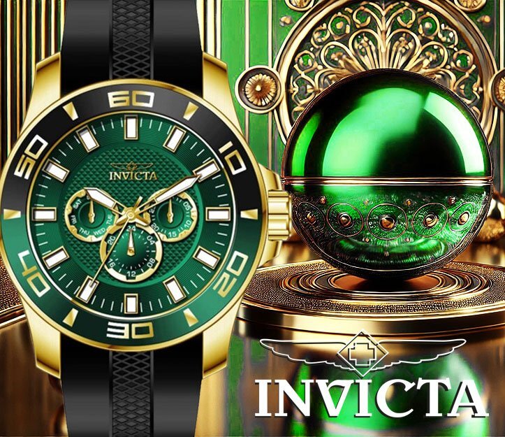 INVICTA インビクタ 500M防水クロノダイバーズウォッチ 中古 INVICTA インビクタ 500M防水クロノダイバーズウォッチ 中古