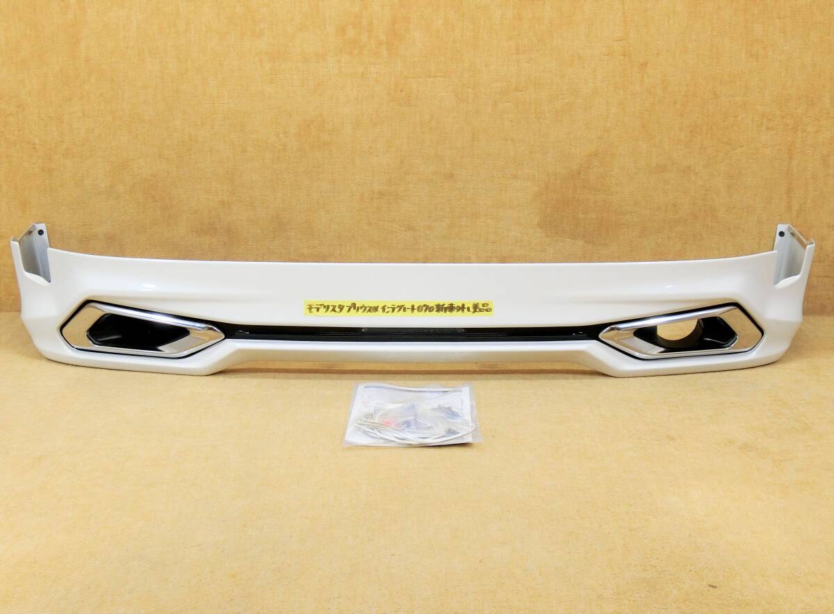 BI* Modellista 40 Prius α поздняя версия Integrate задний спойлер white pearl 070 с новой машины превосходный товар 