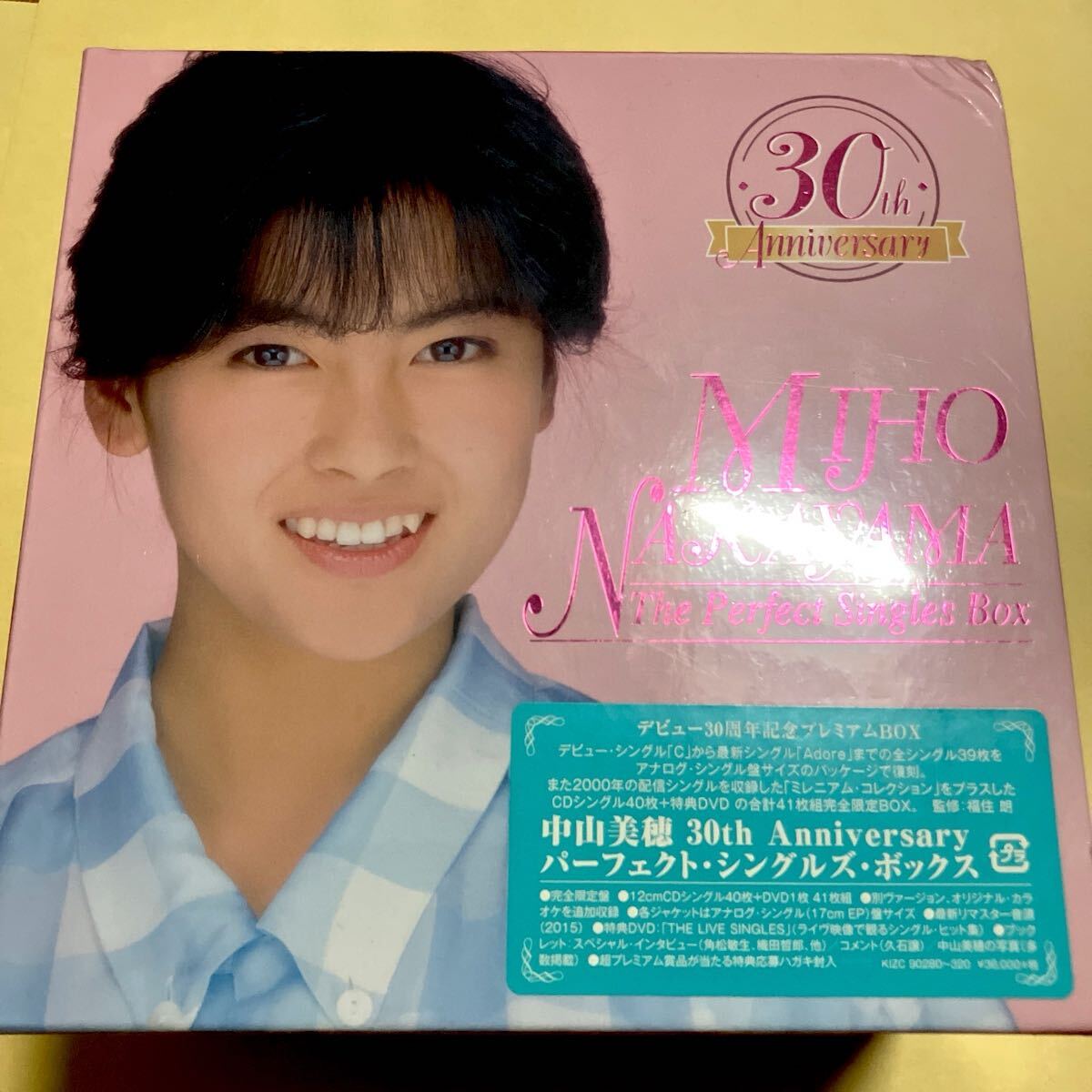 Yahoo!オークション -「中山美穂 30th anniversary THE perfect Yahoo!オークション -「中山美穂 30th anniversary THE perfect