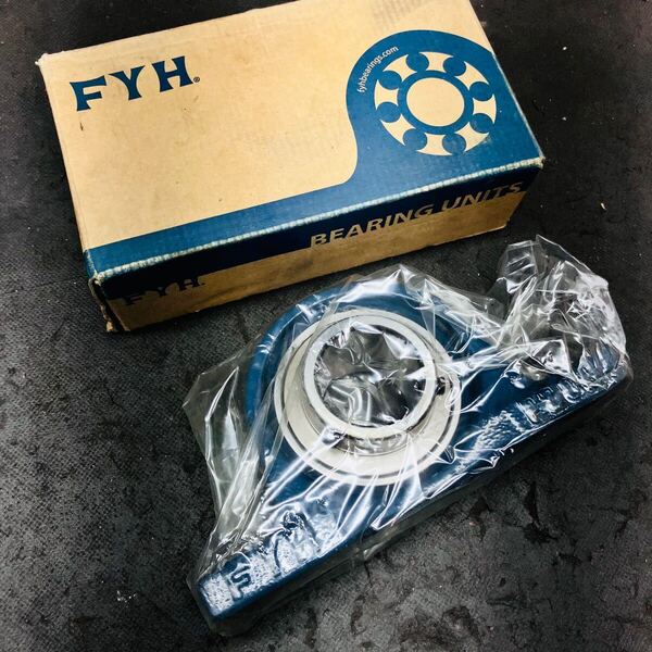 未使用 保管品 送料無料 FYH UCP208J鋳鉄製ピロー形ユニット ②