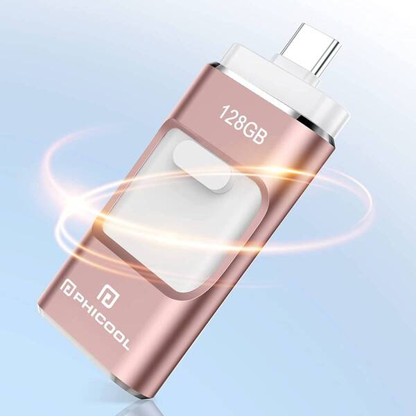 128GB iPhone4in1 usbメモリ 高速 USB 3.0 usbメモリー IOS Android PC USB