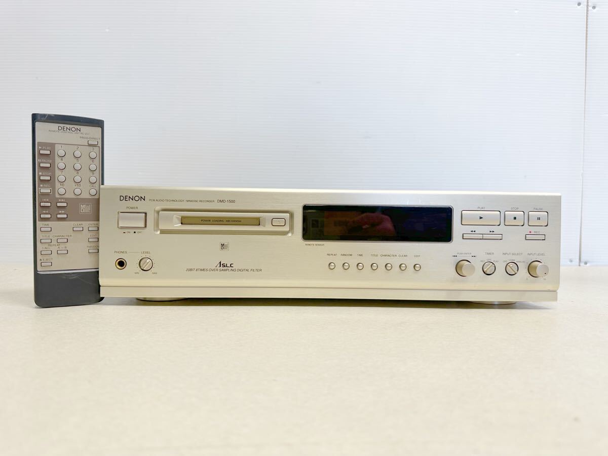 必ず何かがある DENON DMD-1500 | 田舎で楽しむジャンクライフ