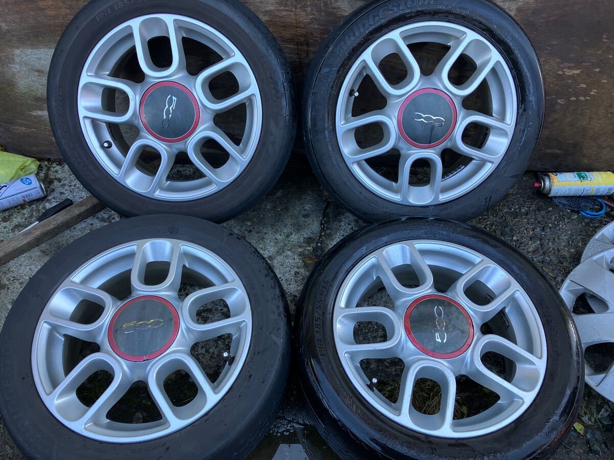 Yahoo!オークション -「fiat 500 ホイール 純正」(15インチ Yahoo!オークション -「fiat 500 ホイール 純正」(15インチ