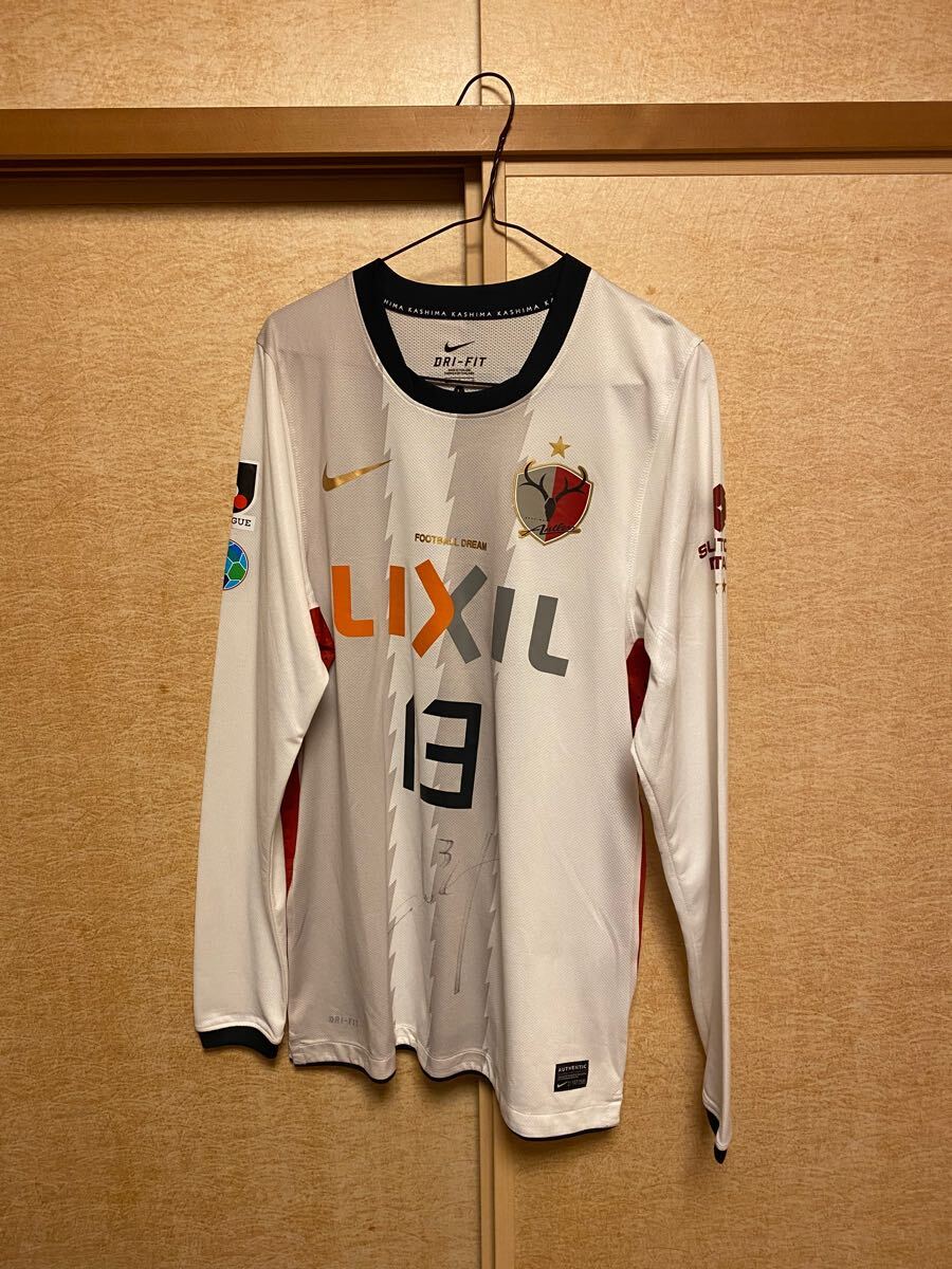 Yahoo!オークション -「鹿島アントラーズ 長袖ユニフォーム」の Yahoo!オークション -「鹿島アントラーズ 長袖ユニフォーム」の