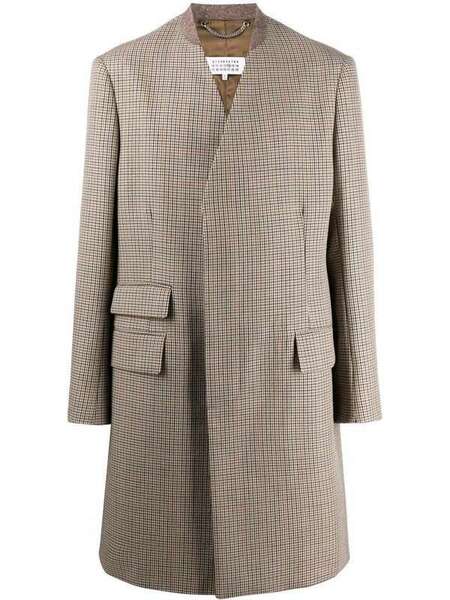 【未使用・希少】MAISON MARGIELA(メゾン マルジェラ) ノーカラーチェスターコート