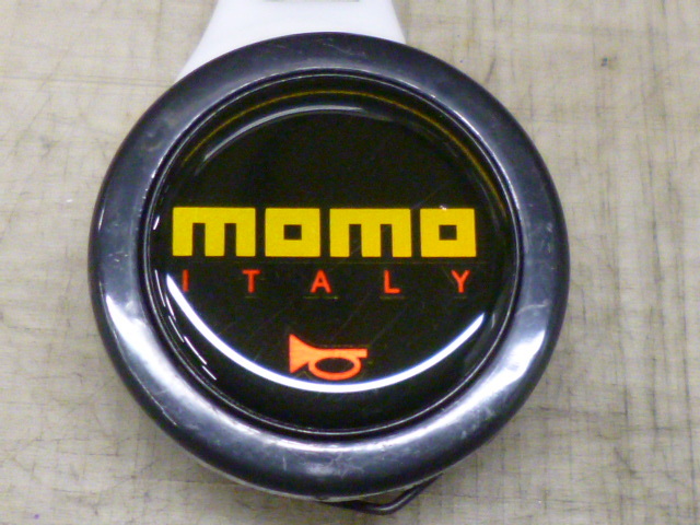 Amazon | MOMO DRIFTING 350D 85mm ディープコーン オレンジスポーク 35パイ オレンジステッチ  momodr350oror | ステアリング・ハンドル | 車＆バイク