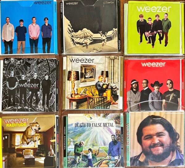 美品!Weezer ウィーザー オリジナルアルバム CD9枚セット まとめ売り