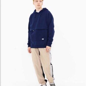 SILAS メッシュポケット フーディー パーカー Mサイズ スウェット ネイビー Mesh Pocket Hoodie Sweatshirt M 定価15400円
