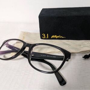 3.1 Phillip lim Wood Grain Design Wellington Frame Non-Prescription 木目デザイン ウェリントンフレーム度なし眼鏡 メガネ サングラス