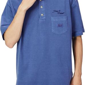 美品 XLARGE ヘンリーネック Tシャツ 加工染め ブルー XLサイズ 半袖 XLARGE 22SS Henley Neck Pocket Tee Blue XL Garment Dyed
