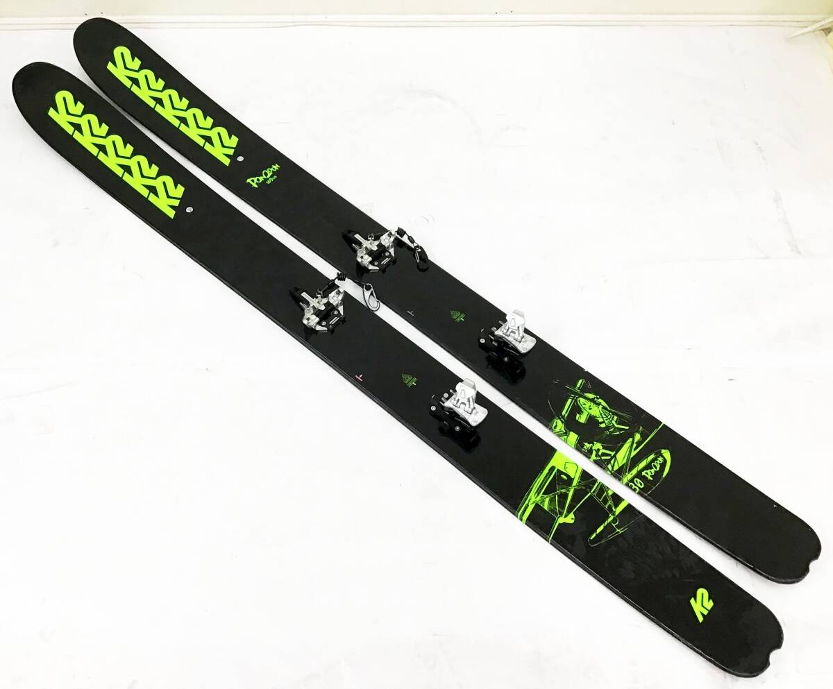 新品 Pon2oon 169cm 山スキー板 ビンディング・シール付きセット 新品 Pon2oon 169cm 山スキー板 ビンディング・シール付きセット