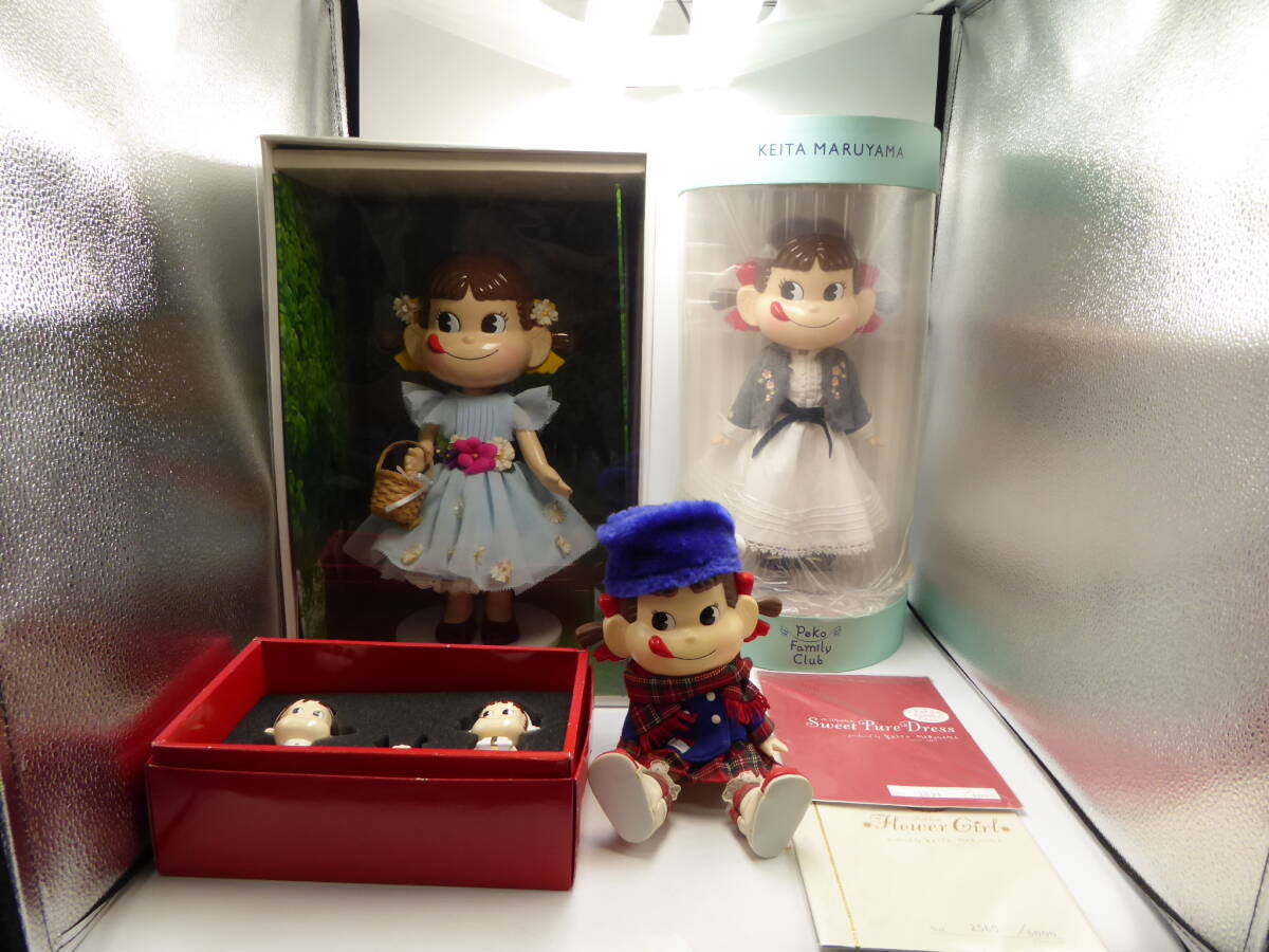 Yahoo!オークション -「ペコちゃん 人形 陶器」の落札相場・落札価格