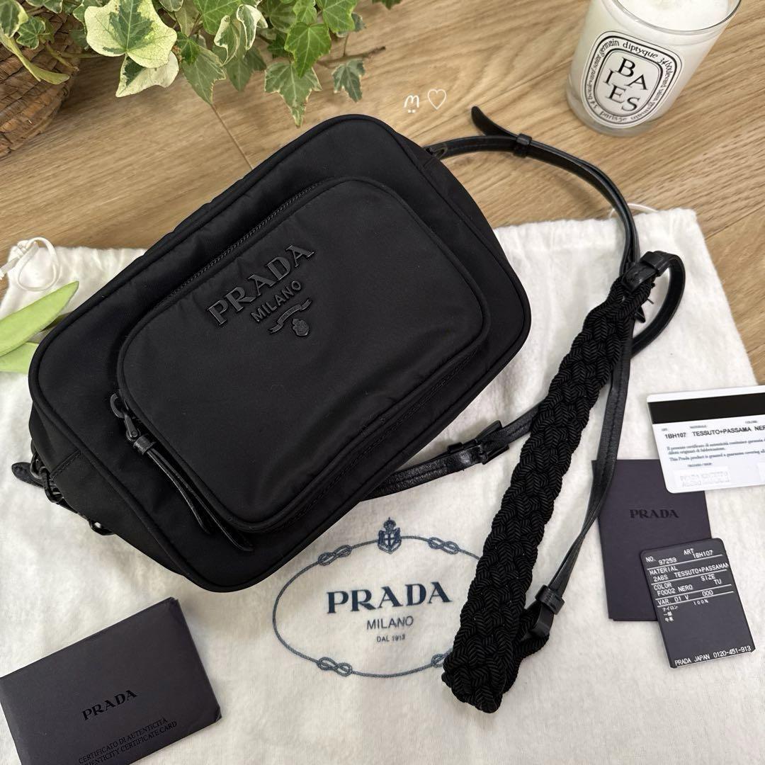 送料無料 PRADA プラダ ショルダーバッグ斜めがけポシェット 送料無料 PRADA プラダ ショルダーバッグ斜めがけポシェット
