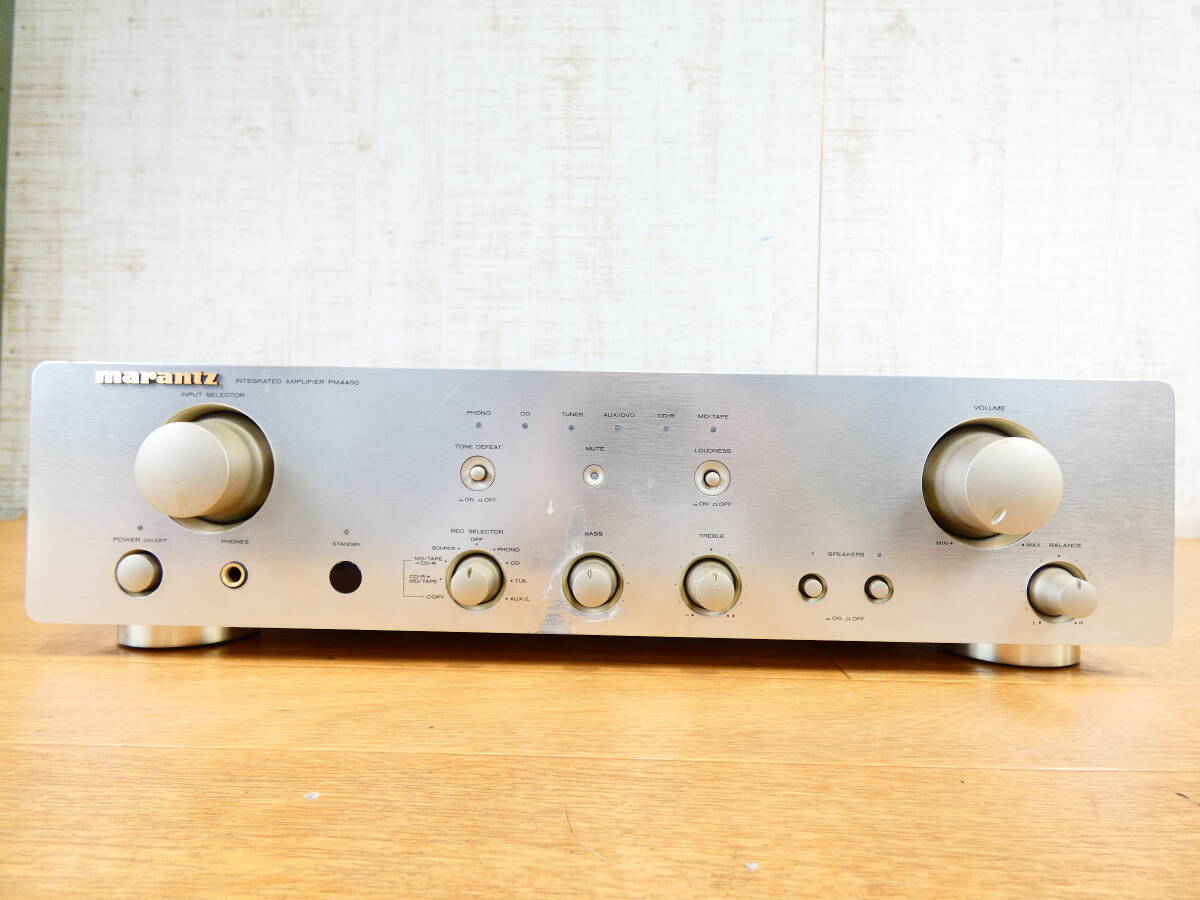Yahoo!オークション -「marantz pm4400」の落札相場・落札価格 Yahoo!オークション -「marantz pm4400」の落札相場・落札価格